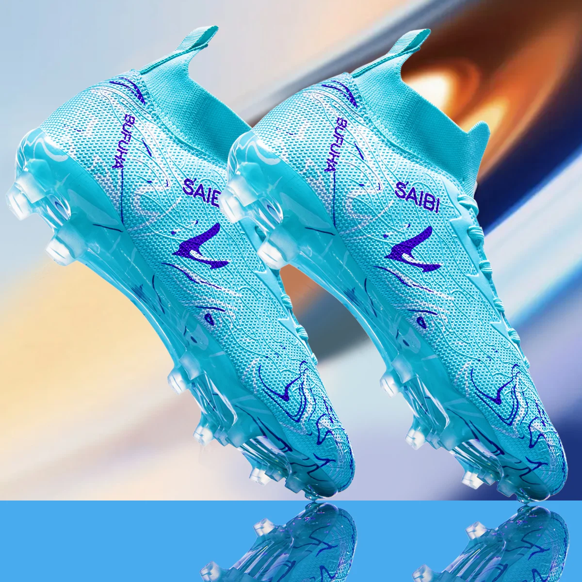 New Professional Unisex Soccer Shoes Non-slip Football Boots Outdoor Drop Shipping Futsal Match Training Sport Sport Sneakers