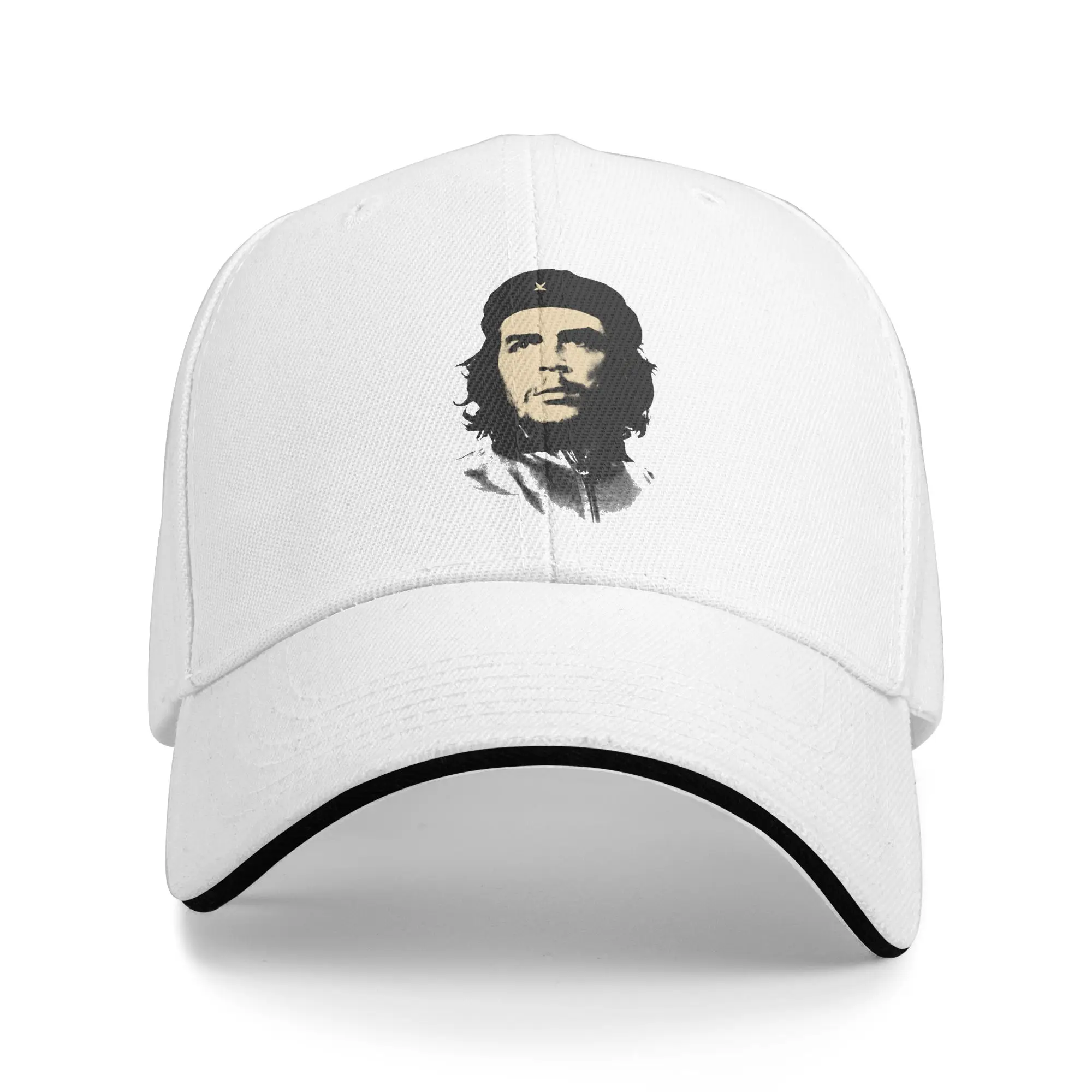 Summer Casual Baseball Cap Che Guevara Hiking Fishing Trucker Hat For Female Male Wholesale  y2k Retro Baseball Caps