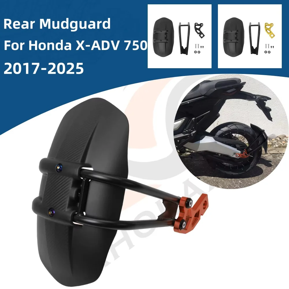 For Honda XADV 750 X-ADV 750 X ADV  2017-2025 2024 Rear Tire Hugger Fender Mudguard Motorcycle Splash Mud Guard Cover Accessorie