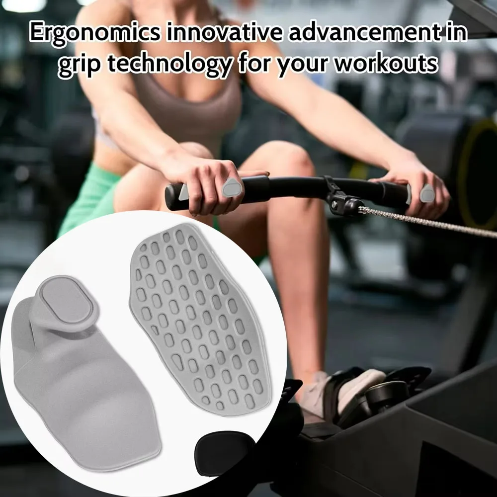 Silikonowe Ochraniacze na Dłonie Fitness Antypoślizgowe Sportowe Wygodne Rękawice Siłownia Drążek Poziomy Podciąganie Trening Ochrona Dłoni