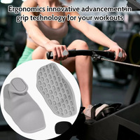 Weightlifting Grip Pad Fitness Convenient Silicone Palm Protector Exercise Equipment Training Handle Bar Anti-slip Accessories