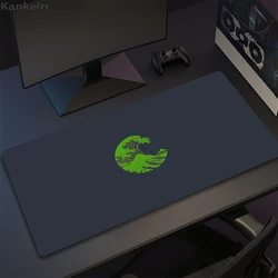 XXL Deskmat Japan Great Waves Large Mouse Pad Anime Desktop Accessories Mousepad Gamer Rubber Desk Mat Gaming Mause Office Pads