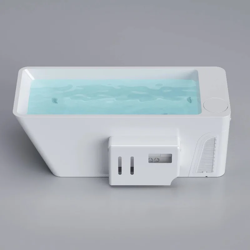 All In One Cold Plunge Tub With Chiller Filter Ozone Portable Ice Bath For Commercial Outdoor Recovery Therapy