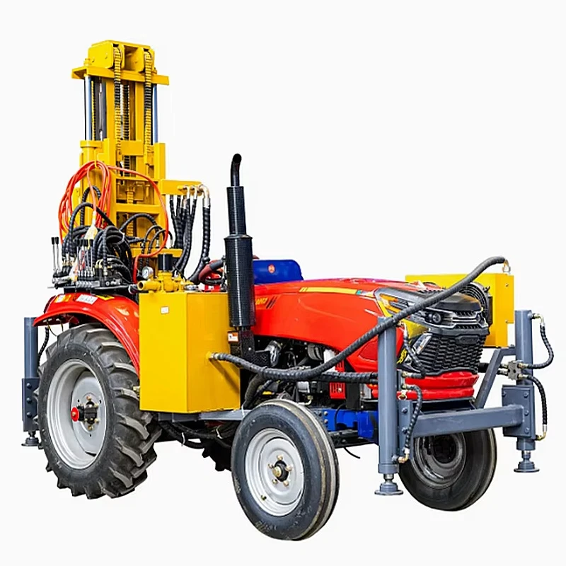Water Well Drilling Rig Small Water Well Drilling Equipment Tractor Mounted Water Well Drilling Rig Machine