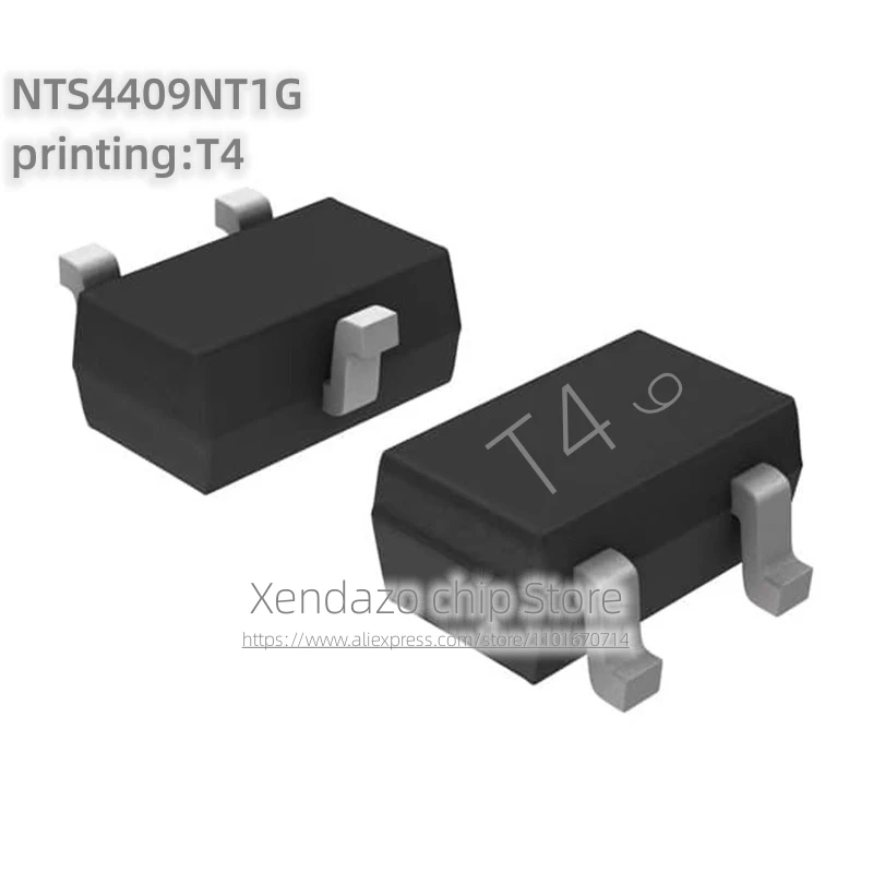 

NTS4409NT1G шелкотрафаретная печать T4 SOT-23 упаковка оригинальный подлинный полевой транзистор 50 шт./лот