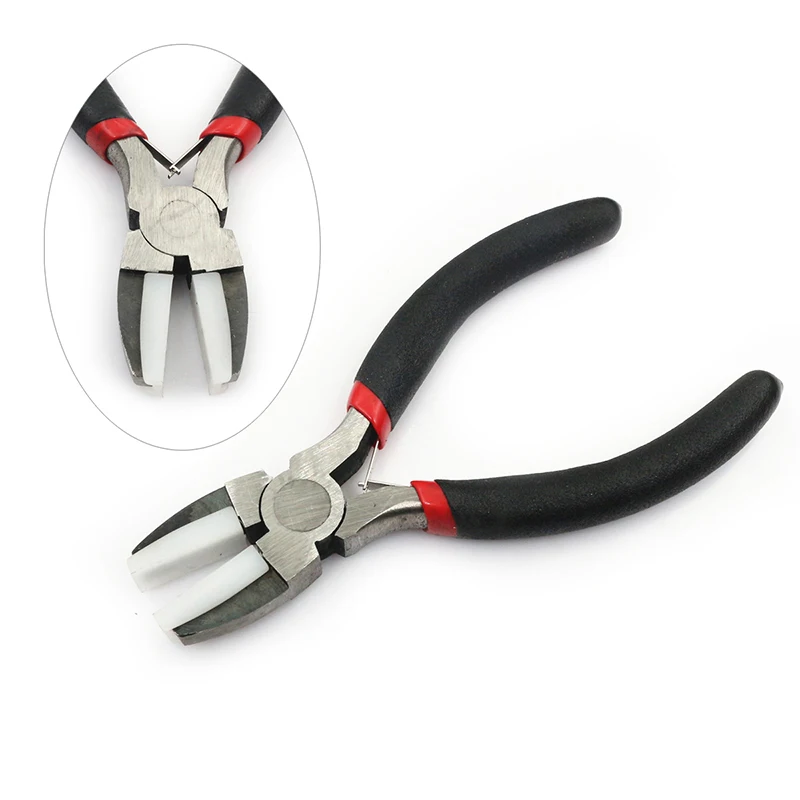 1 stück Edelstahl Nadel Nase Zangen Schmuck, Der Hand Werkzeug Schwarz 12,5 cm