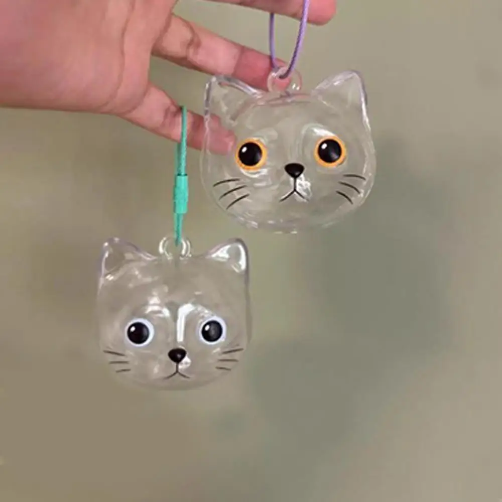 2 قطعة تخزين شعر الحيوانات الأليفة القط الفراء تخزين قلادة المفاتيح حلية هدية عيد ميلاد الإبداعية لطيف المحمولة شفافة تخزين قلادة