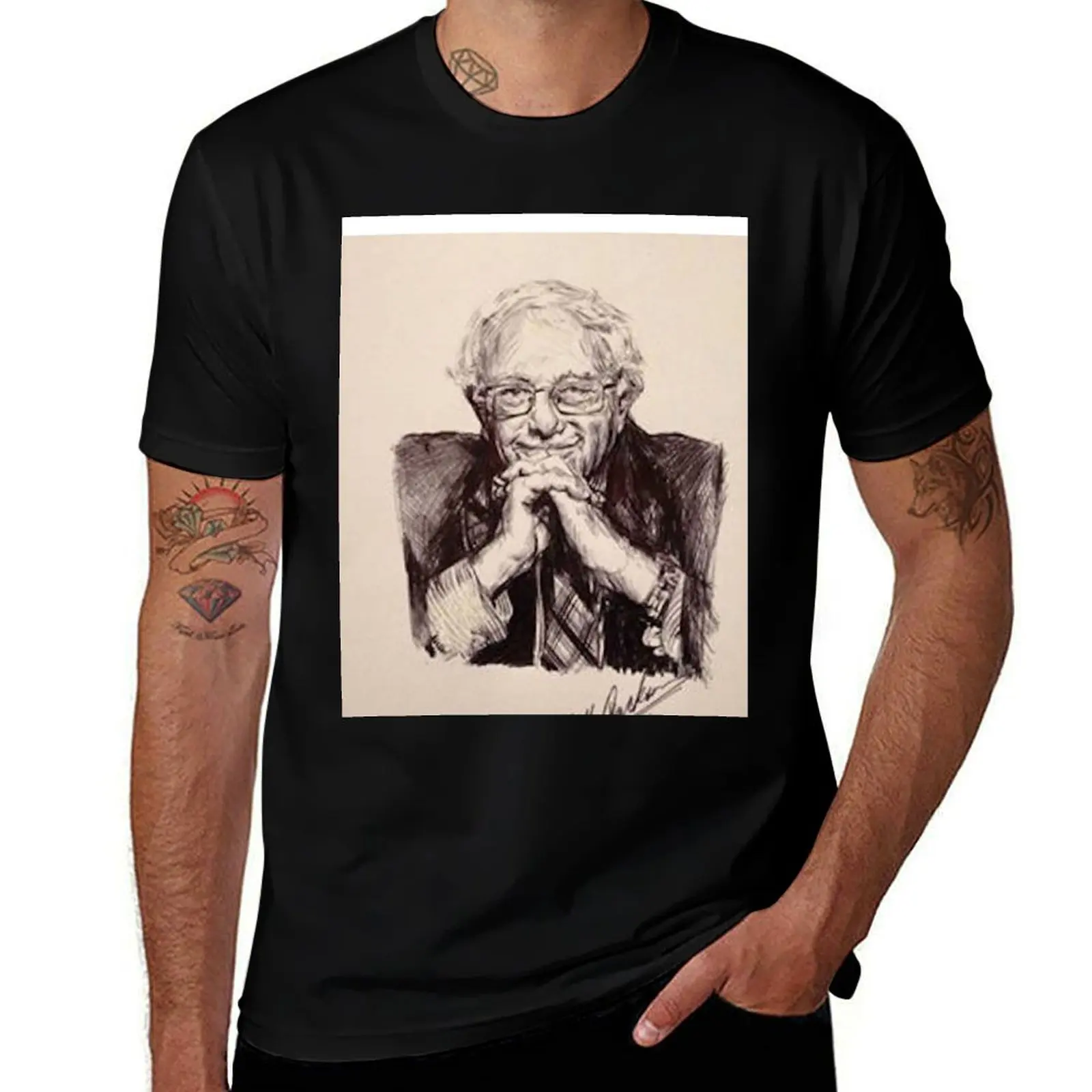 

BERNIE SANDERS T-Shirt Sweat Resistant Workout Tee Shirt