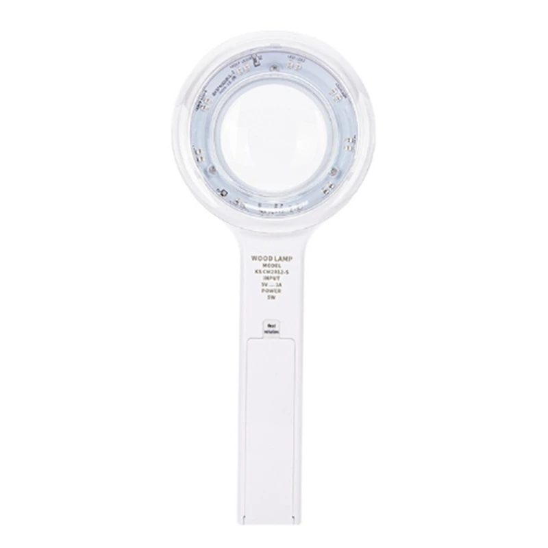 

Woods Lamp Skin Analyzer For Skin UV Magnifying For Beauty Facial Testing Wood Lamp Light Skin Analysis Detection