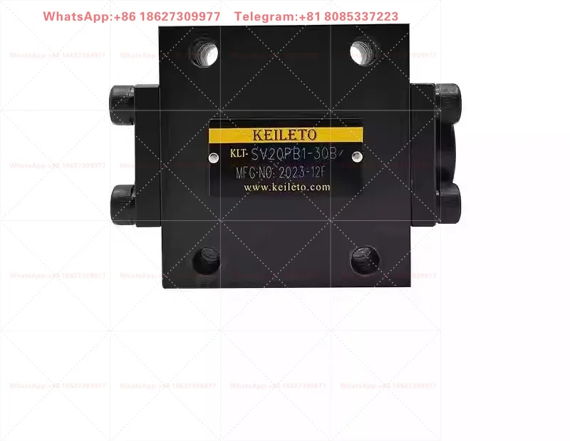 Tong hydraulic control one-way valve SV10PA1-30 pressure maintaining valve SL10/20/30PB2/PA3/PB1