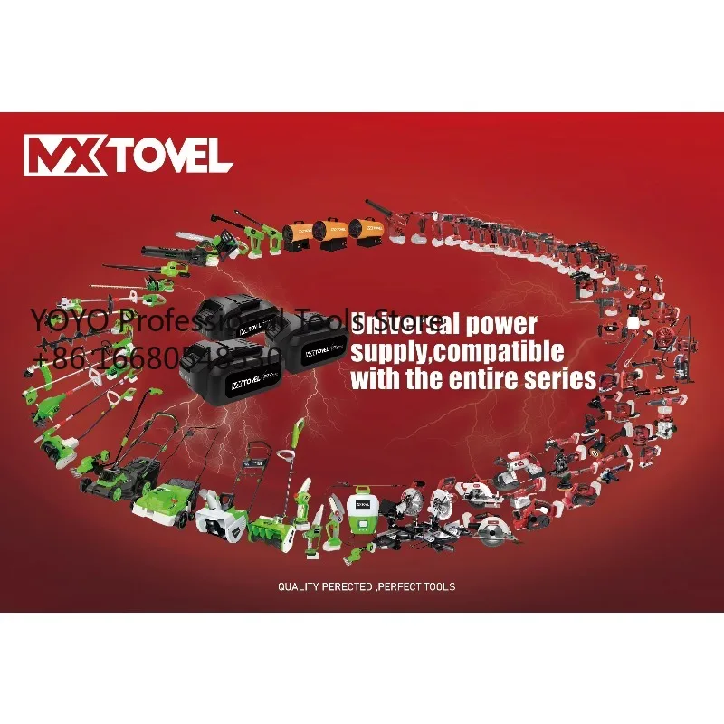 22W High Torque Industrial & DIY Grade 20V Cordless Multi Function Tool-Portable Battery-Powered Power Tool