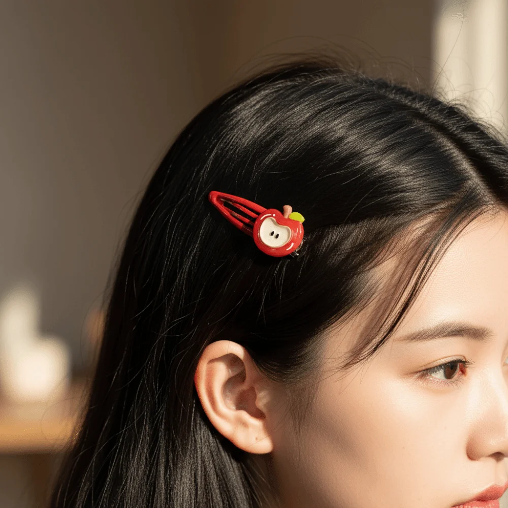 Gifts Cartoon BB Clip Sweet INS Style Broken Clips Simulated Fruit Hairpin Hair Accessories