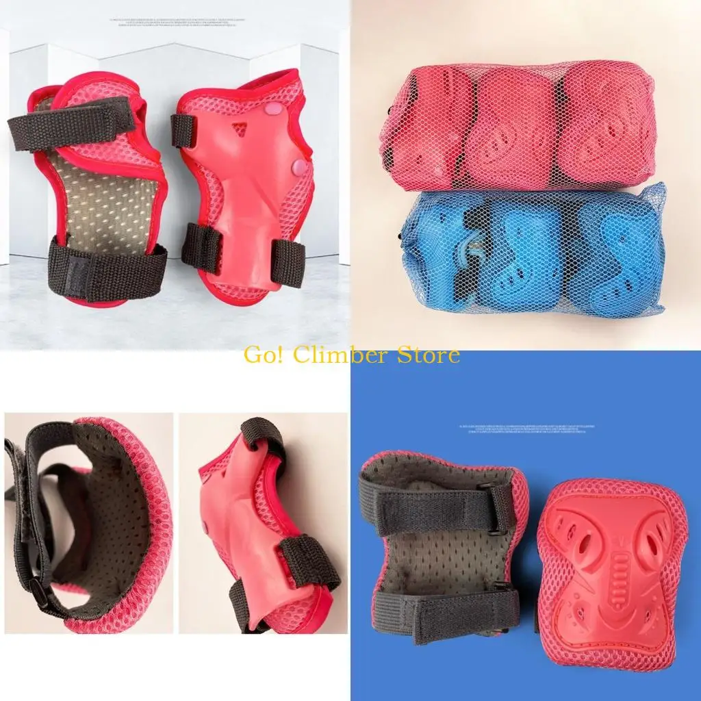 

Q84C Роликовые коньки коленные колодки локтевые колодки запястья молодежная детская конька спортивные защитные снаряжения набор