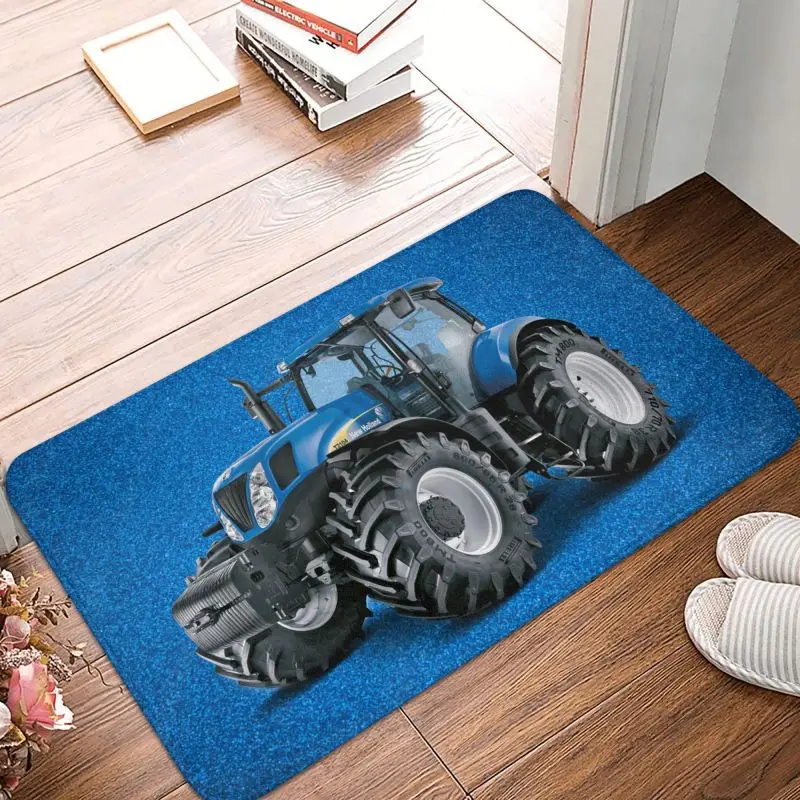 Custom Tractor Doormat Non-Slip Entrance Bathroom Kitchen Door Floor Mats Garden Rug Carpet Footpad