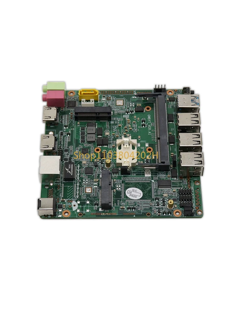 Mini ITX Double High Definition J1900 J1800 N2830 Quad Core Mini Industrial Control Main Board LVDS 4g