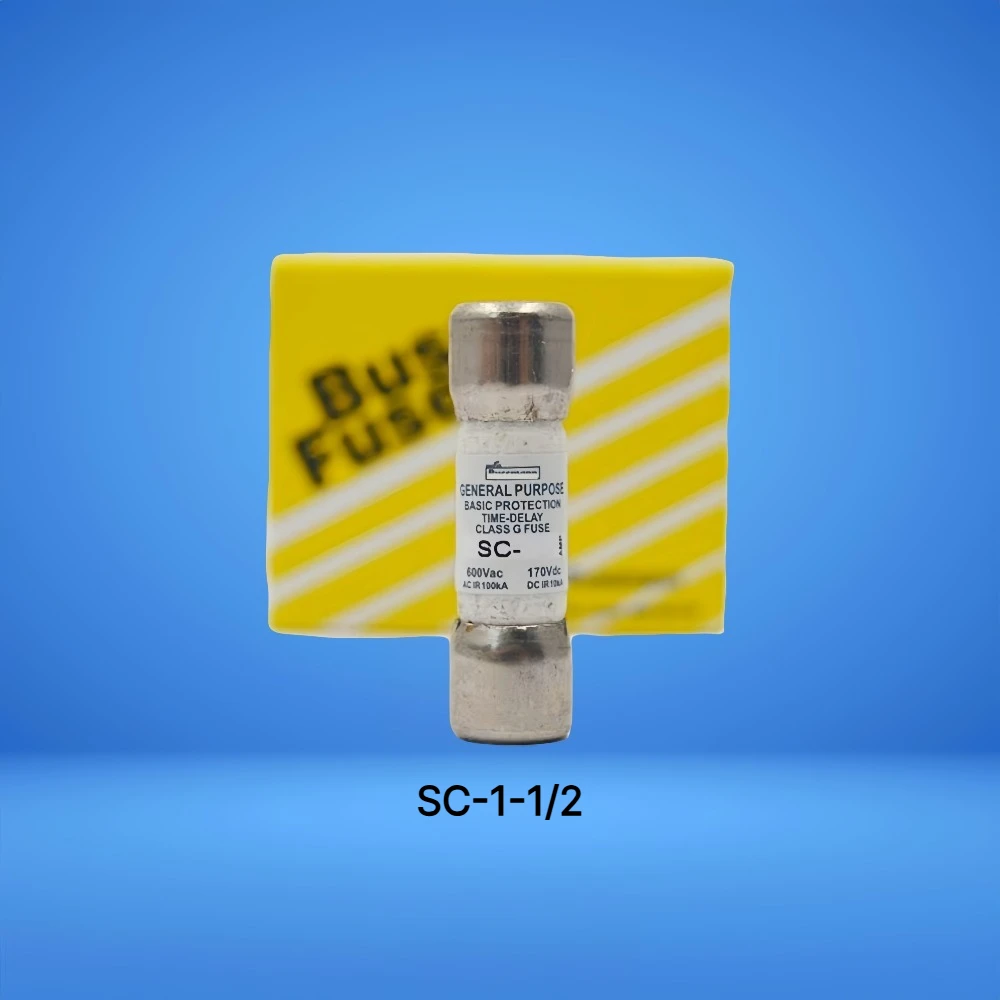 SC-1-1/2 Time Delay Class G Fuse 1.5A 600VAC Current Limiting Industrial Fuse SC1-1/2 1PCS