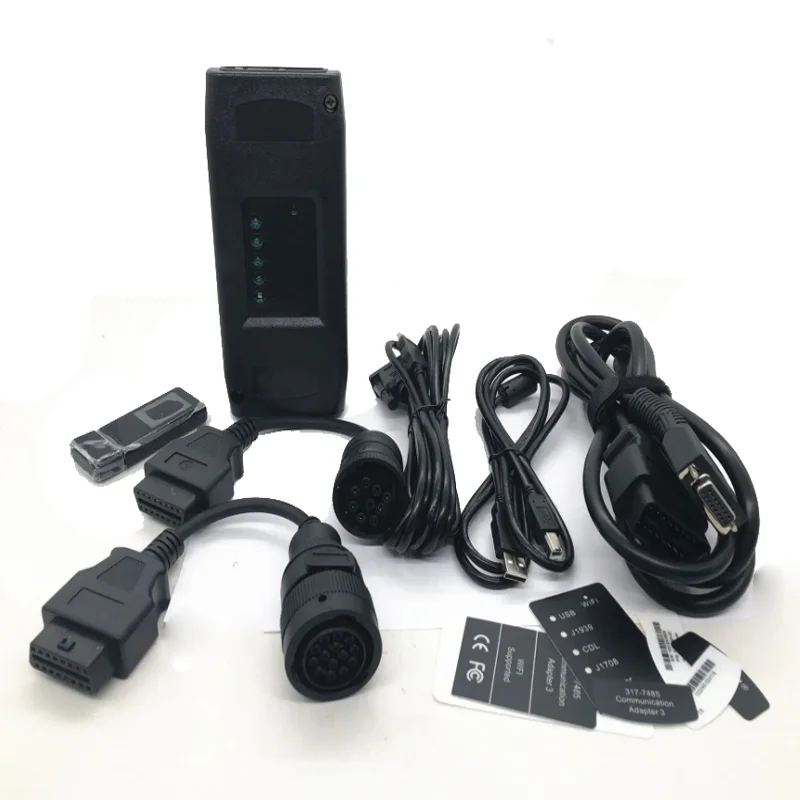 V2019A CAT ET 3 Adapter III heavy Truck Diagnostic Tool CAT3 Communication Connection support WIFI & USB ET3 Excavator Scanner