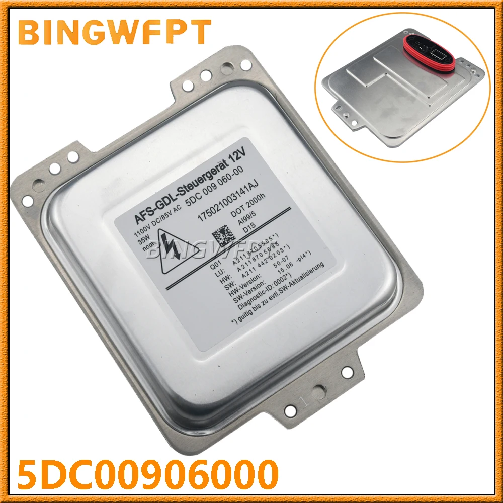 

Новый модуль блока управления балластом HID ксеноновых фар D1S 5DC00906000 5DC009060-00 для Mercedes Benz W211 S211