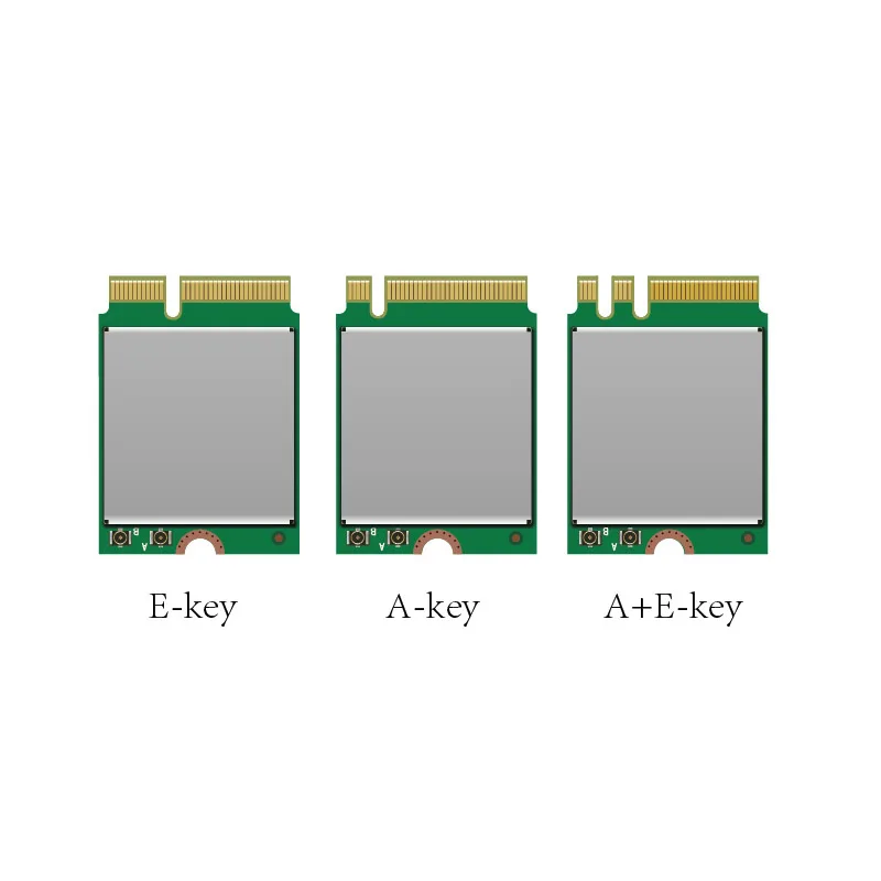 ExpressCard Adapter to M.2 E-Key NGFF SSD Interface Card for Nic Test M2 A.E - Computer Hardware Expansion Card