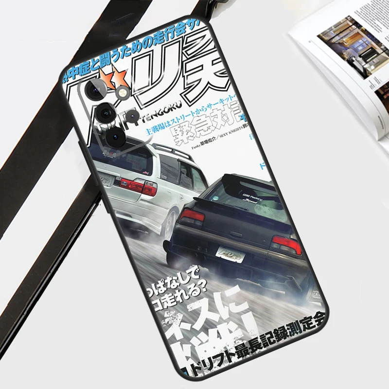 JDM Magazine For Samsung Galaxy A34 A54 A14 A53 A13 A33 A23 A73 A51 A71 A12 A22 A32 A52 Case Cover