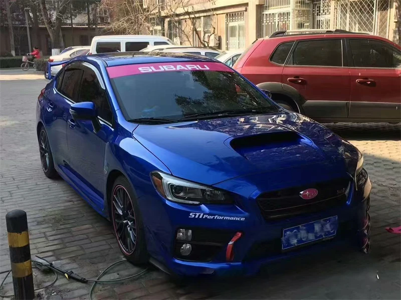 

Передние автомобильные наклейки Subaru Leopard STI, модифицированные наклейки на лобовое стекло автомобиля