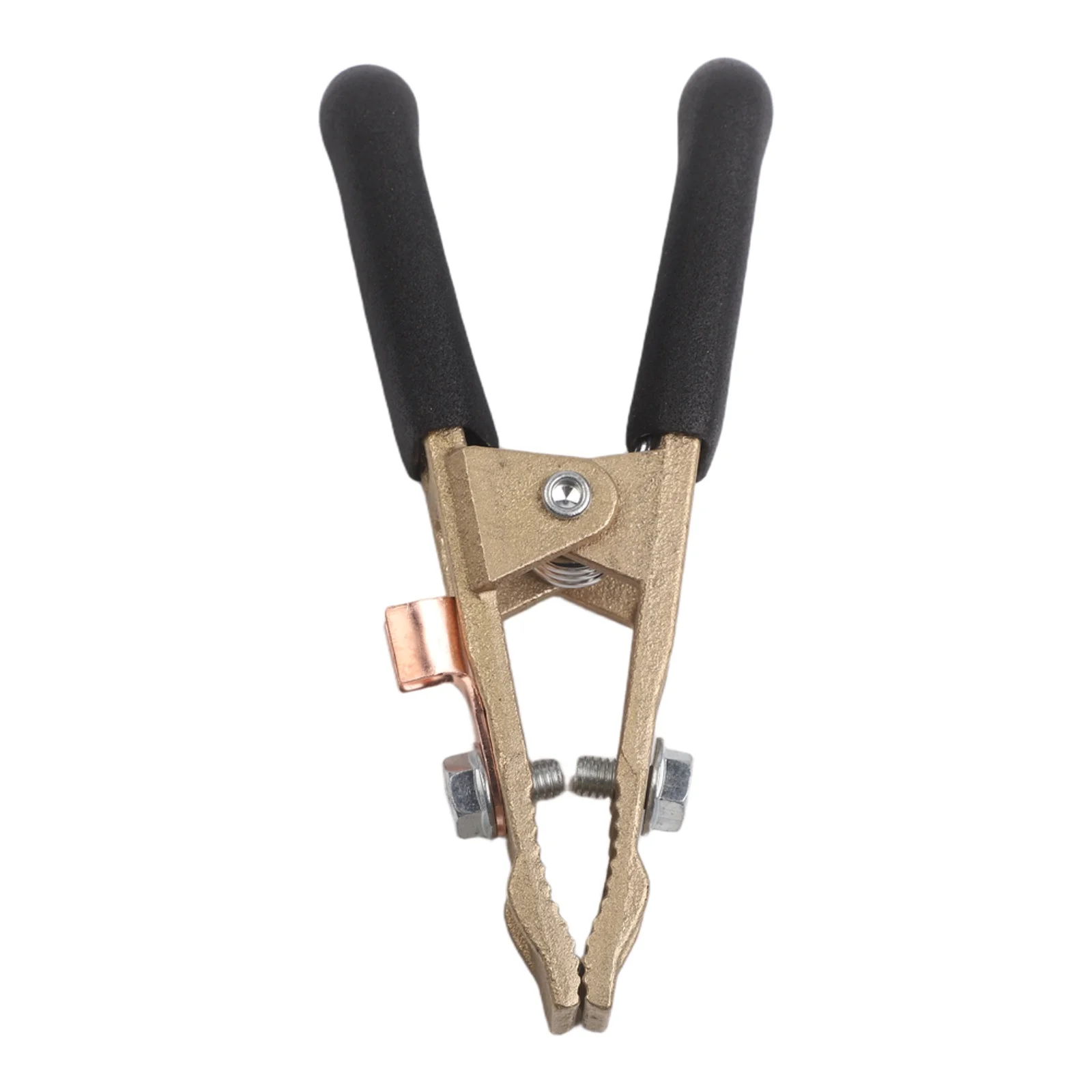 Grounding Clamp 260A Brass Material with 40mm Opening for Use in Steel Fabrication Oil Platforms and Shipyards