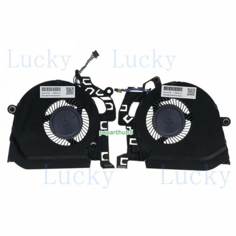

f New for HP ZBook 15 G5 / ZBook 15 G6 Laptop CPU & GPU Cooling Fan L30894 L30895-001