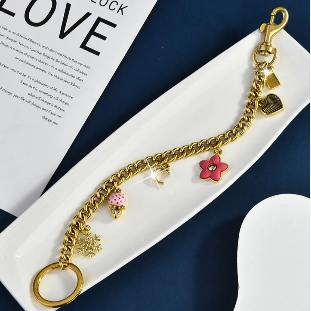 لطيف حقيبة ساعي كروسبودي سلسلة الصيف تنوعا حقيبة للحمل قلادة زهرة شكل الديكور حقيبة الملحقات للنساء #2