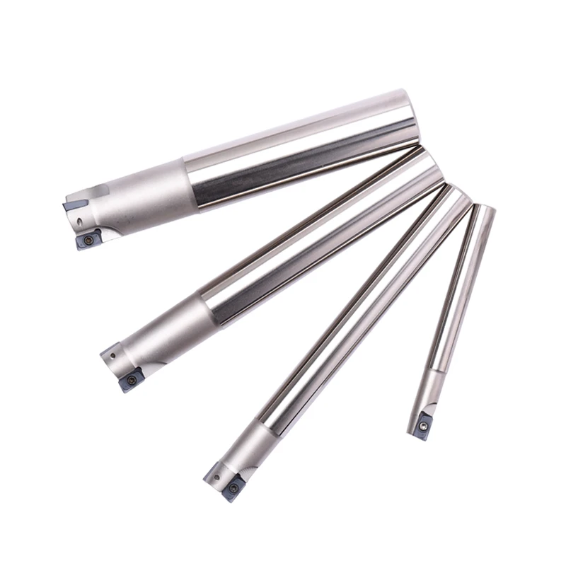 Q.Grt EAP300R High Precision Milling Tools Shank R0.8 CNC Machining Center Right Angle Shoulder APMT1135 Insert End Mill Cutter