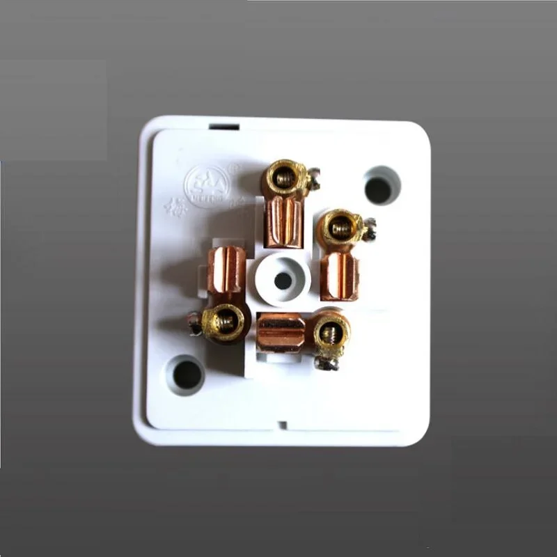 10A/16A/25A 250V/440V Three Phase Four Wire And Single Phase Three Pole DIY Industrial Power Plug Socket Surface Mount Outlet