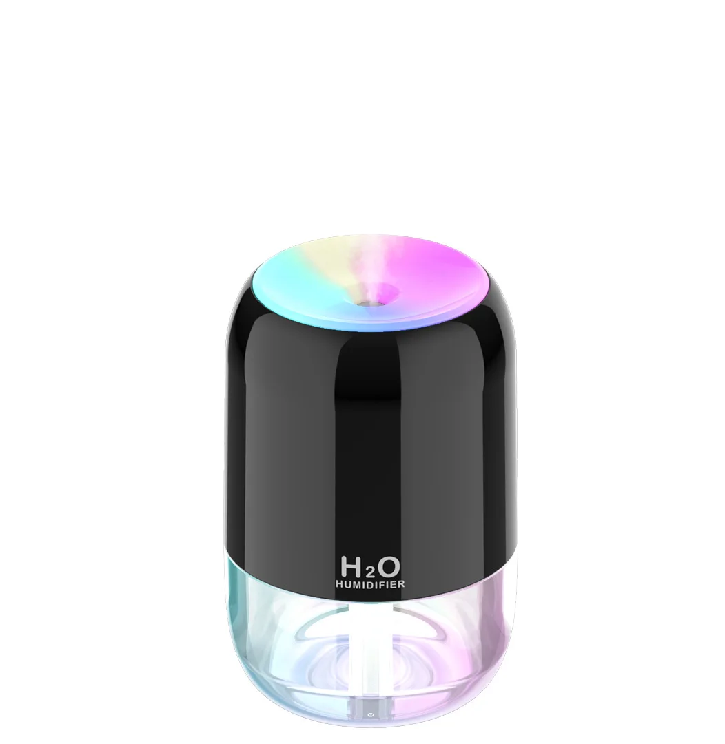 

Humidifier USB new humidifier cross-border home bedroom fog car desktop large capacity atmosphere light aromatherapy