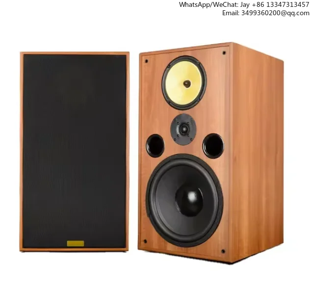 

JW-12 HIFI Speaker Bookshelf Speaker Wooden Case Passive None-Battery Lossless