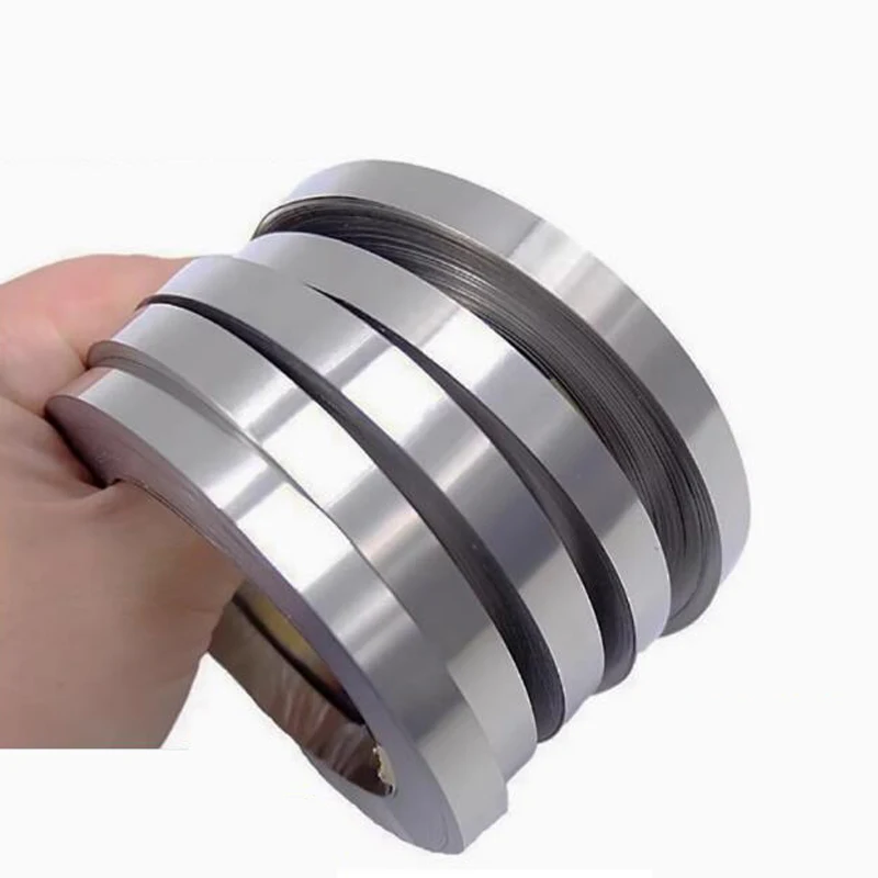 18650 lithium battery spot-welded nickel sheet 21700 power battery nickel-plated steel strip connecting sheet SPCC steel strip