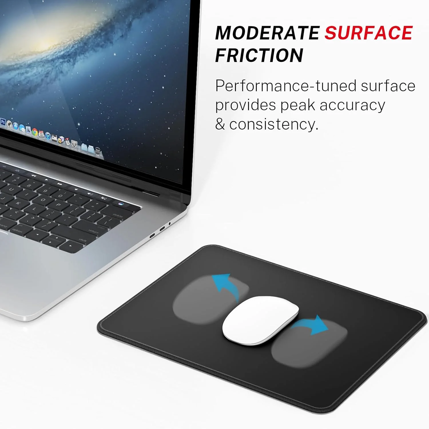 Black Mouse pad Small Mousepad Gaming PC Computer Keyboard XXL Desk mat offices interior accessories rug