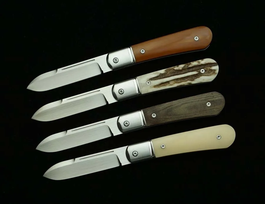 LEMIFSHE New Real M390 Blade Deer Horn Handle Outdoor Camping Hunting Kitchen Survival Pocket EDC Folding Tool Knife