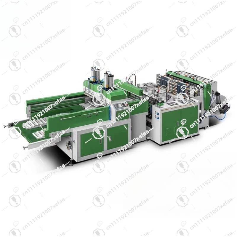 Polyethylene bag making machine CX-600 computer heat sealing cold cutting bag plastic shopping bag making machine