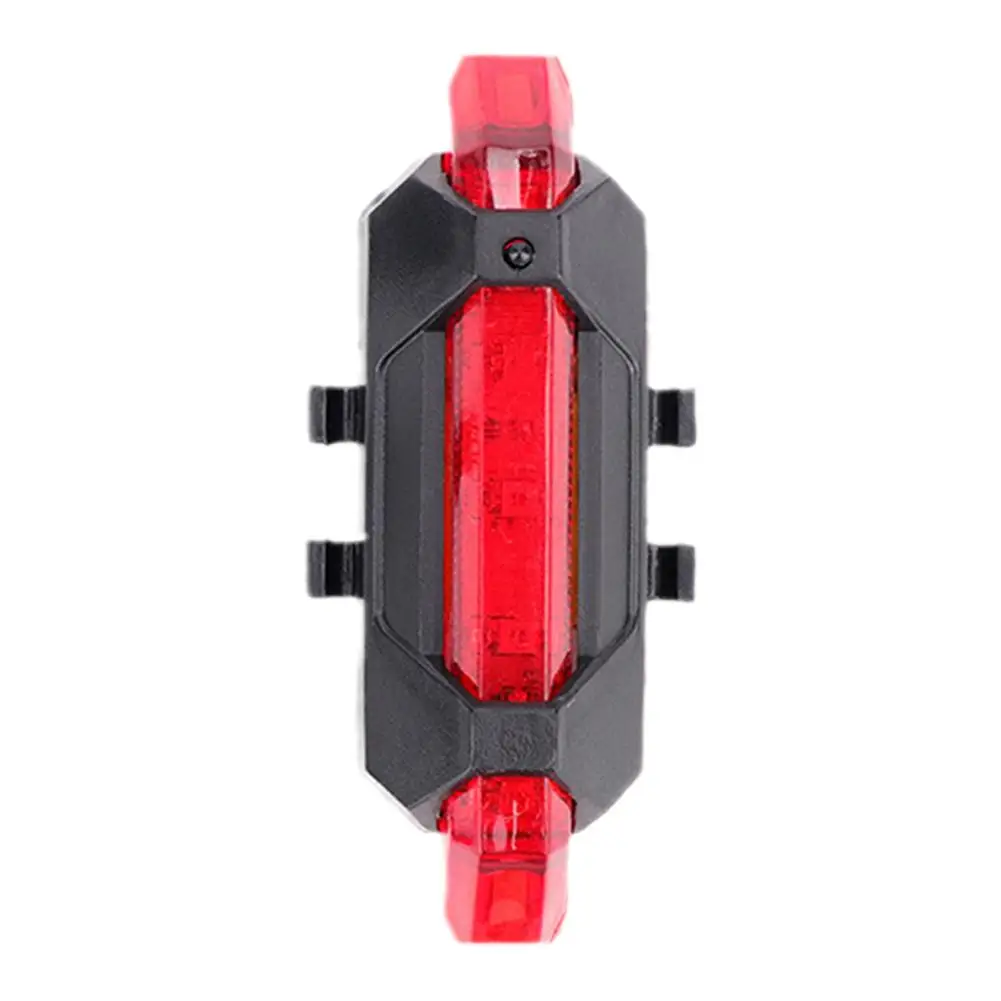 Recarregável LED bicicleta luz traseira, impermeável cauda lâmpada, USB Mountain Bike Acessórios, U6i5