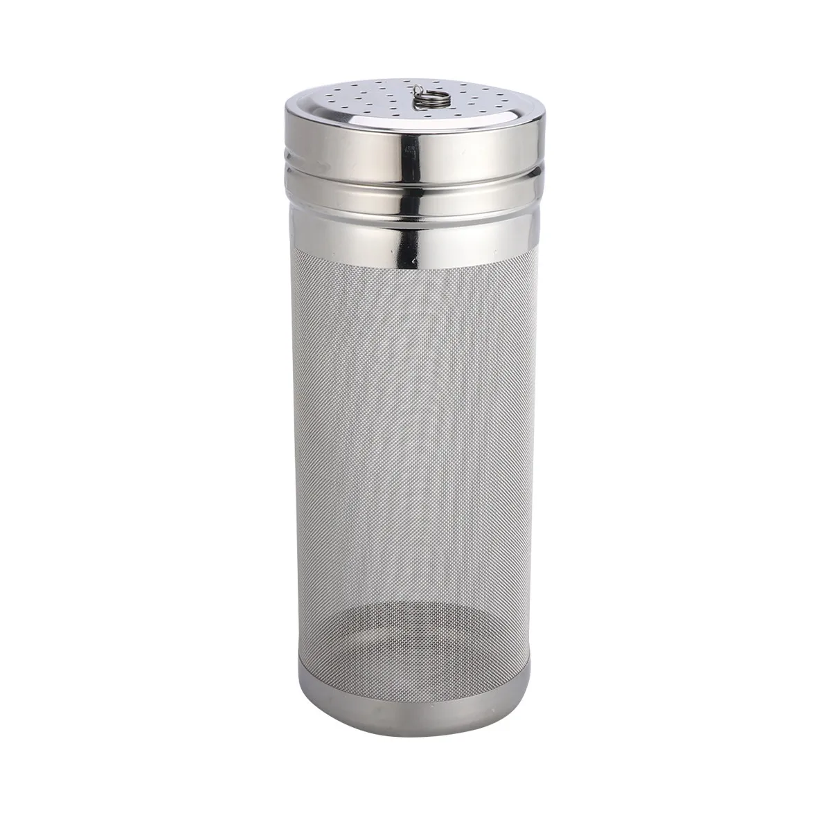 Beer Brewing Stainless Steel 7x18cm Filter Cartridge Mesh Strainer Tool for Hops Containment Clearer Beer