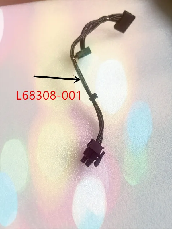 L68308-001 Adapter Power Supply Cable For HP M01 N01 S01 TE01 Pwr(2*2) TO 2 SATA 15p