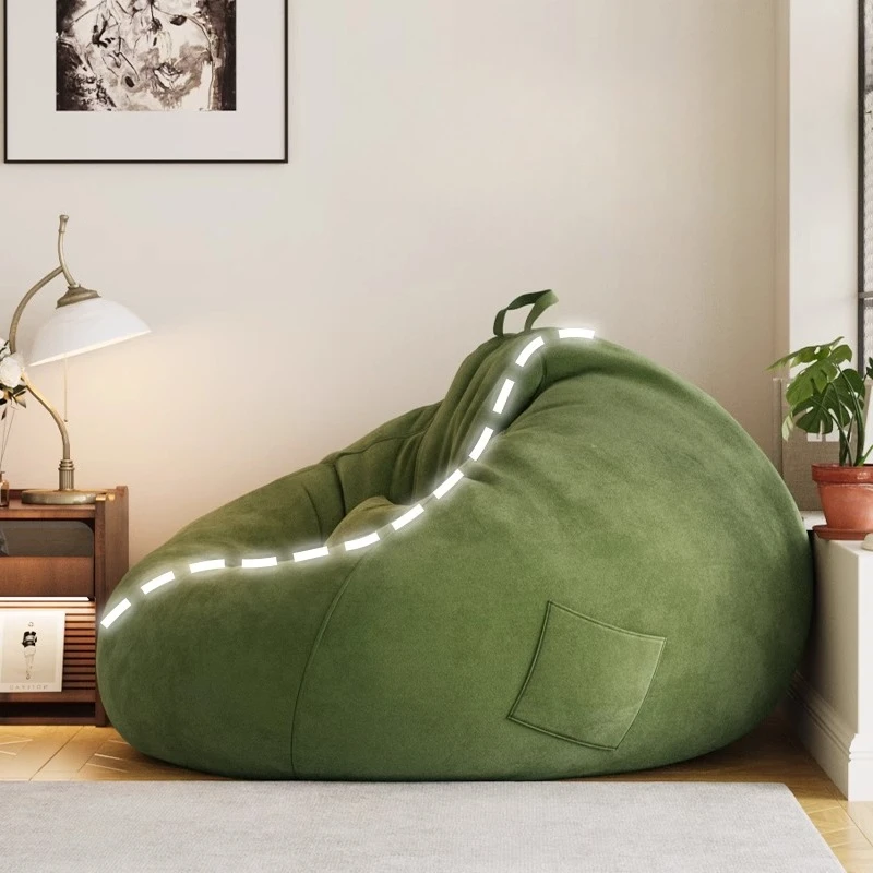Couch Lounge Comfy Bean Bag Sofas Vintage Interior Bean Bag Sofas Cute Lazy Bedroom Recamera Canape Gonflable Home Furniture