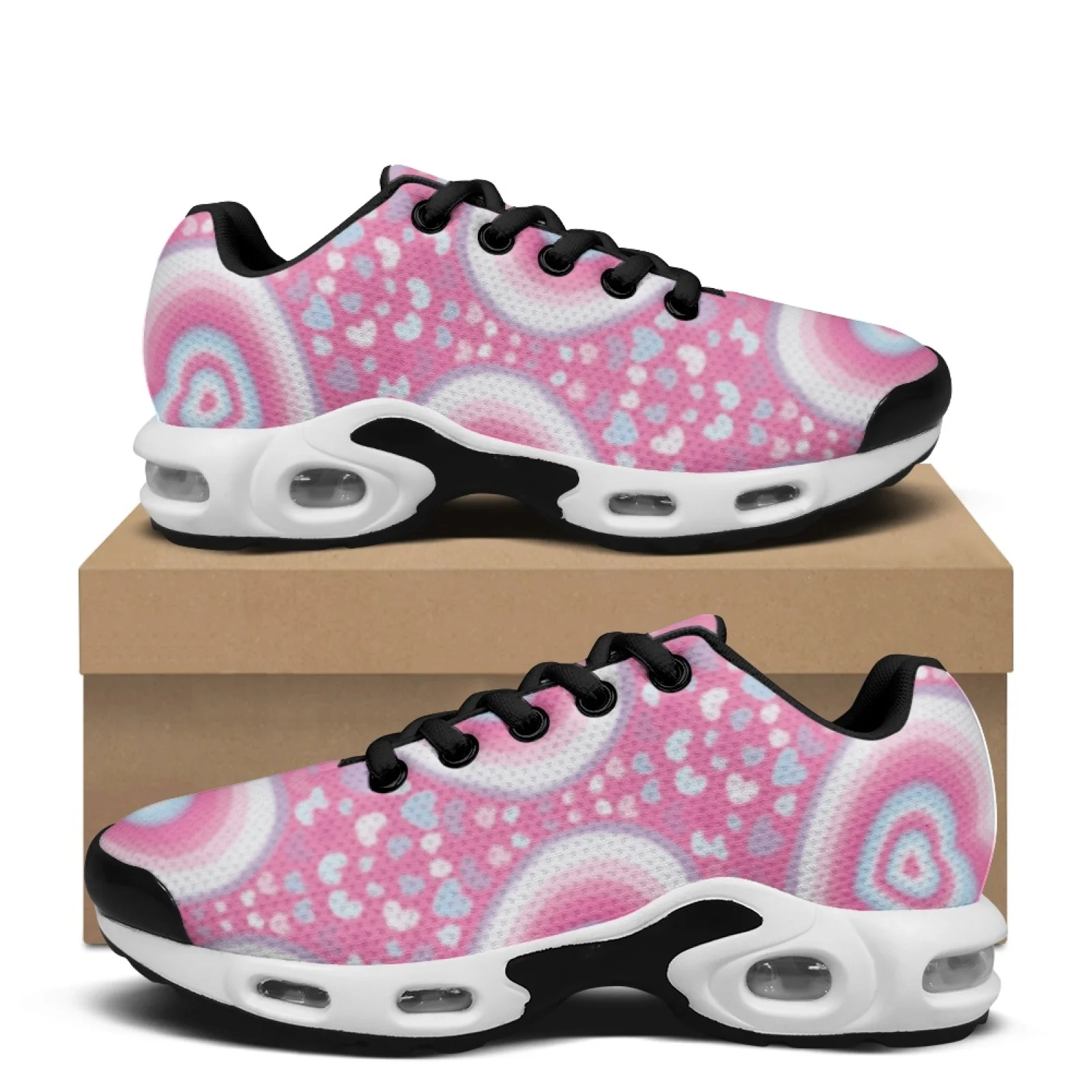 XIXIRIMIDO Heart Shape Air Cushion Sneaker Shoes for Woman 2390 New Collection Women's Sandals Zapatillas De Mujer Teenagers