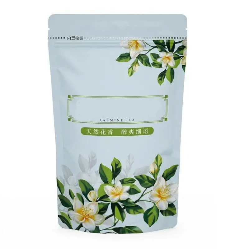 Bolsas con cierre para té de jazmín chino de 250g, bolsa de té verde de jazmín, sellado reciclable Jasmine Dragon, sin bolsa de embalaje