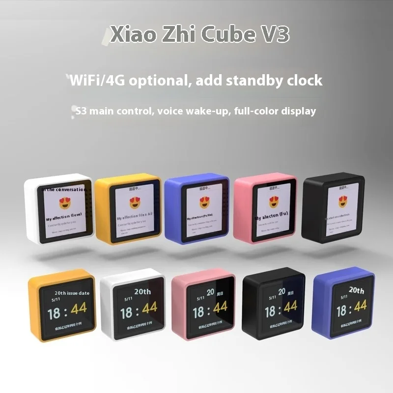 Picture 6: Xiao Zhi S3 Intelligent Robot With Screen Ai Robot Support Deepseek Mini Esp32 Personalized Custom Robot  Electronic Pet