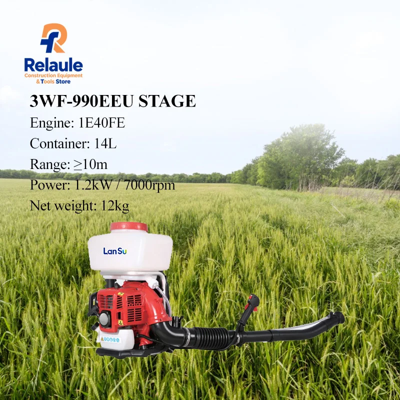 Hot Selling  Engine Backpack Power Mist Duster and Sprayer Power Sprayer Parts Foam Pump Sprayer