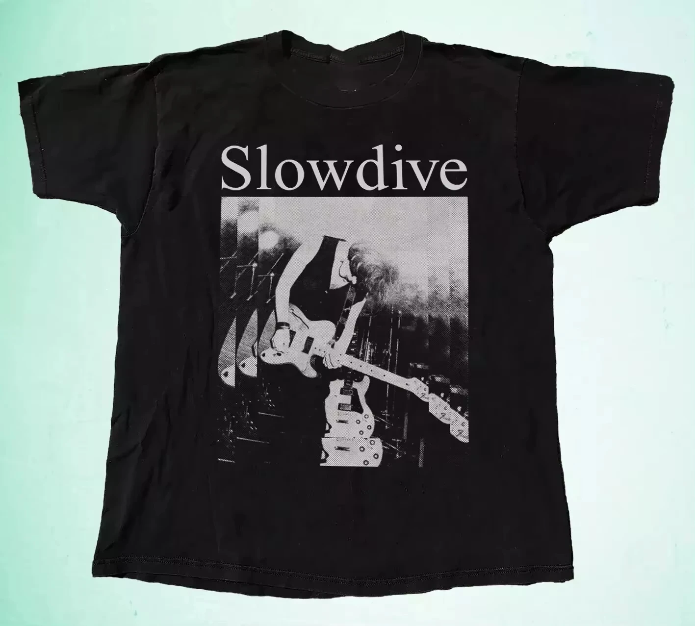 

2025 new New Retro Slowdive Band Slowdive Album TShirt Classic Black Unisex S-4XL Cotton High-quality, comfortable and soft