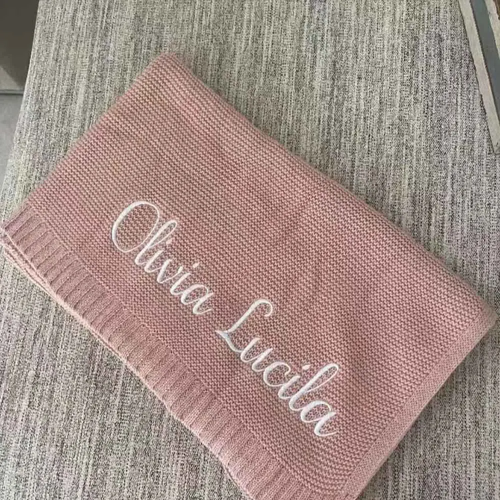 Детское одеяло с индивидуальным именем