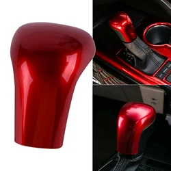 Red Interior Gear Shift Knob Cap Cover Molding Trim For Toyota Camry 2018-2024 Corolla Hatchback 2019-2024 Avalon 2019-2024