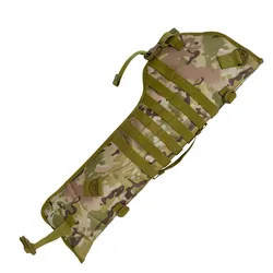 Airsoft Accessories Tactical Equipment Rifle Shotgun Scabbard Bag Molle Shoulder Rifle Case Holster Hunting Long Gun Knife Bag