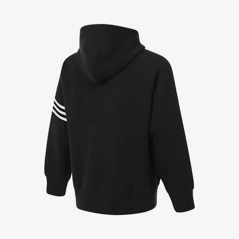 Adidas genuine Men's Three Stripes Warm Hooded Sweatshirt JC9937