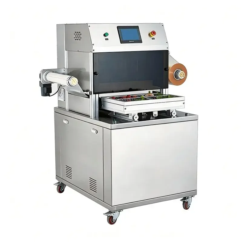 Premium Commercial Box-Type  Packaging Machine - Vacuum Nitrogen-Filled Sealer for Takeaway Containers